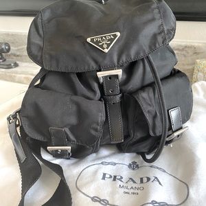 Timeless Prada Backpack: authentic